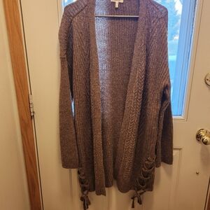Cozy Brown Knit Sweater